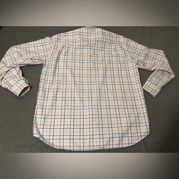 Paul & Shark Yachting Button Up Shirt 43 Men’s XL Checkered‎ - Picture 7 of 9